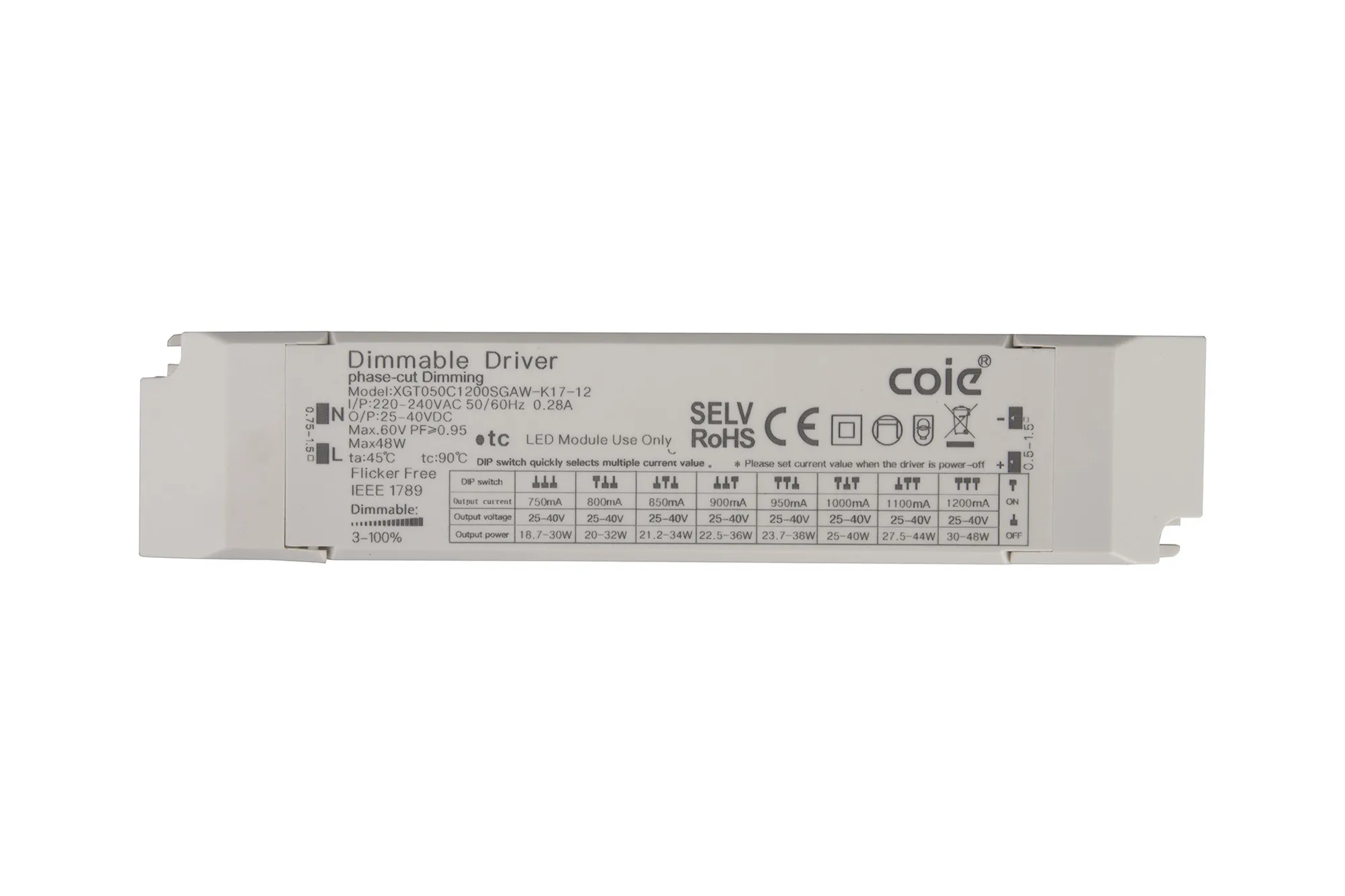 M8814  Sunset, 40W, 1000mA, LED Driver, Phase Cut, 5yrs Warranty